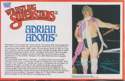 Adrian Adonis Series 4 PW Catalog