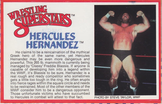 Hercules Hernandez Series 4 PW Catalog