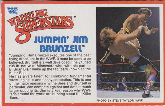 Jumpin' Jim Brunzell Series 4 PW Catalog