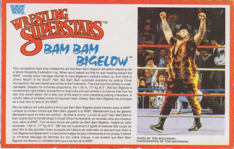 Bam Bam Bigelow Series 5 PW Catalog