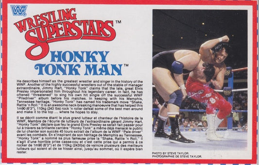 Honky Tonk Man Series 5 PW Catalog