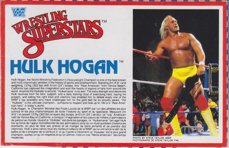 Hulk Hogan (White Shirt) Series 5 PW Catalog