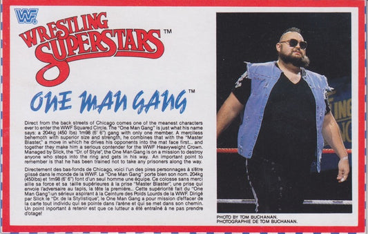 One Man Gang Series 5 PW Catalog