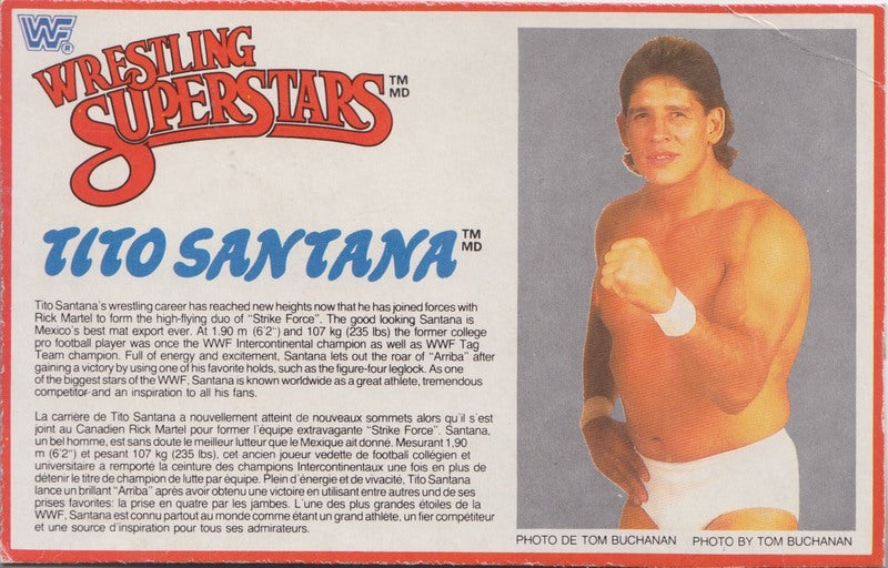 Tito Santana (White Trunks) Series 5 PW Catalog