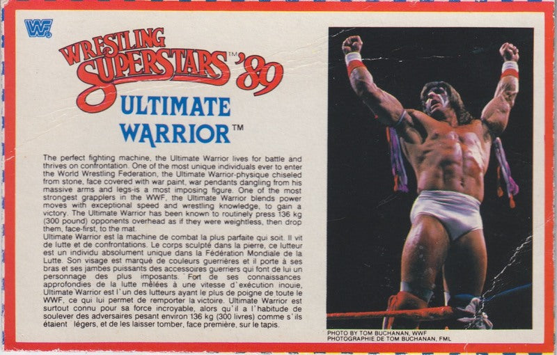 Ultimate Warrior Series 6 (Black Card) PW Catalog