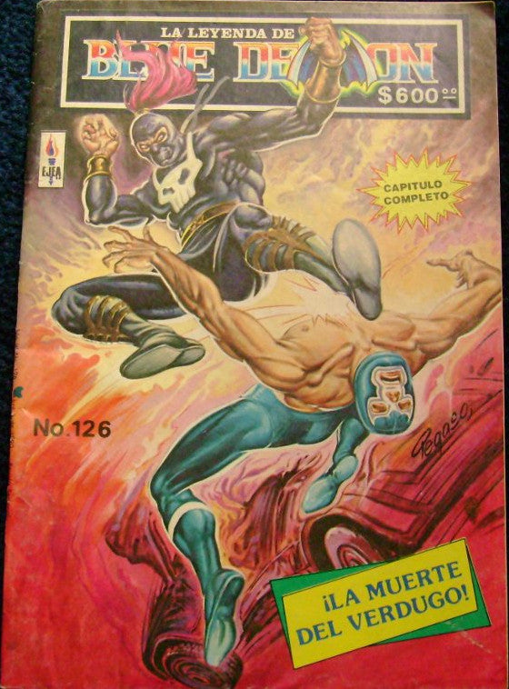 La Leyenda de Blue Demon 126 Magazine PWcatalog