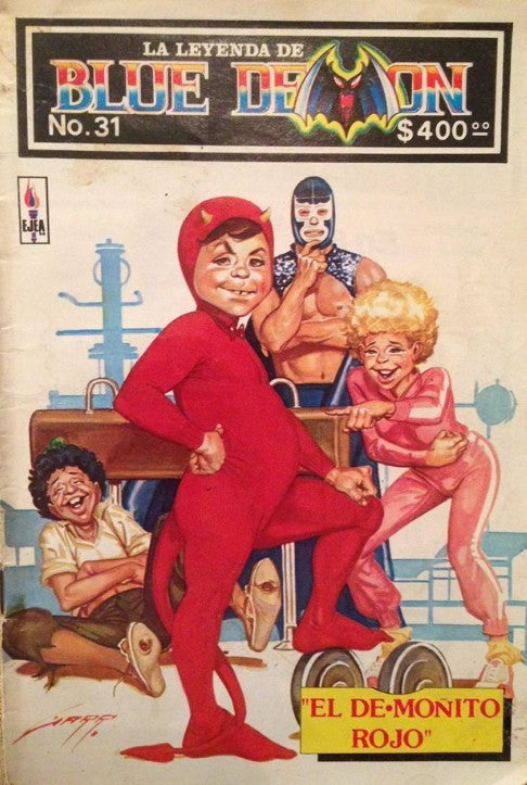 La Leyenda de Blue Demon 31 Magazine PWcatalog