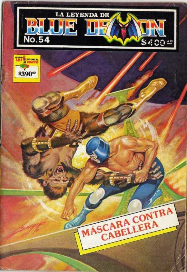 La Leyenda de Blue Demon 54 Magazine PWcatalog