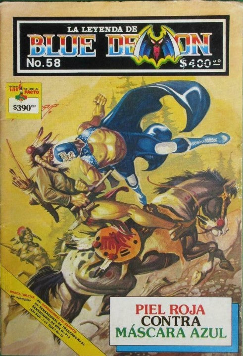 La Leyenda de Blue Demon 58 Magazine PWcatalog
