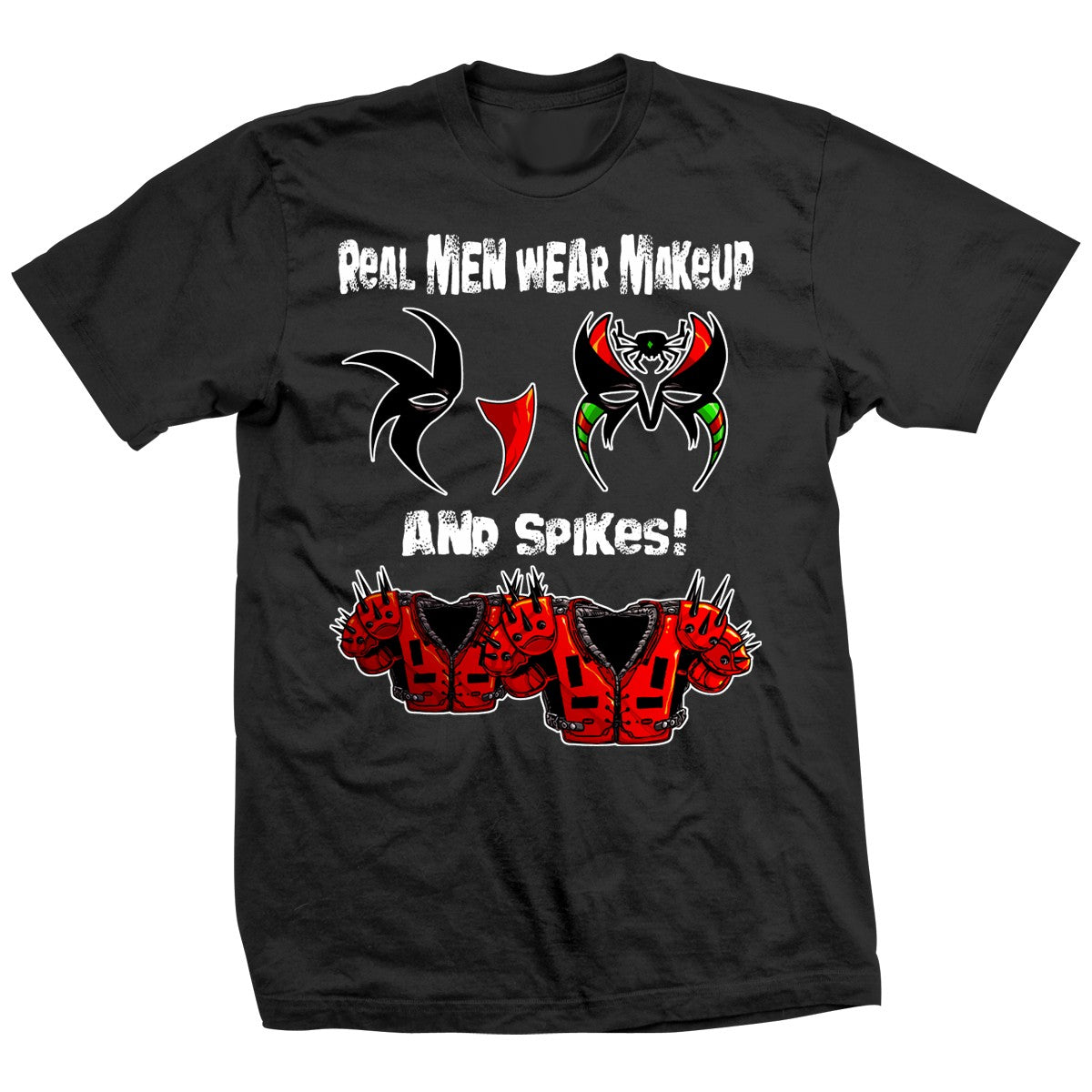 Legion of Doom Makeup & Spikes T-Shirt Pwcatalog