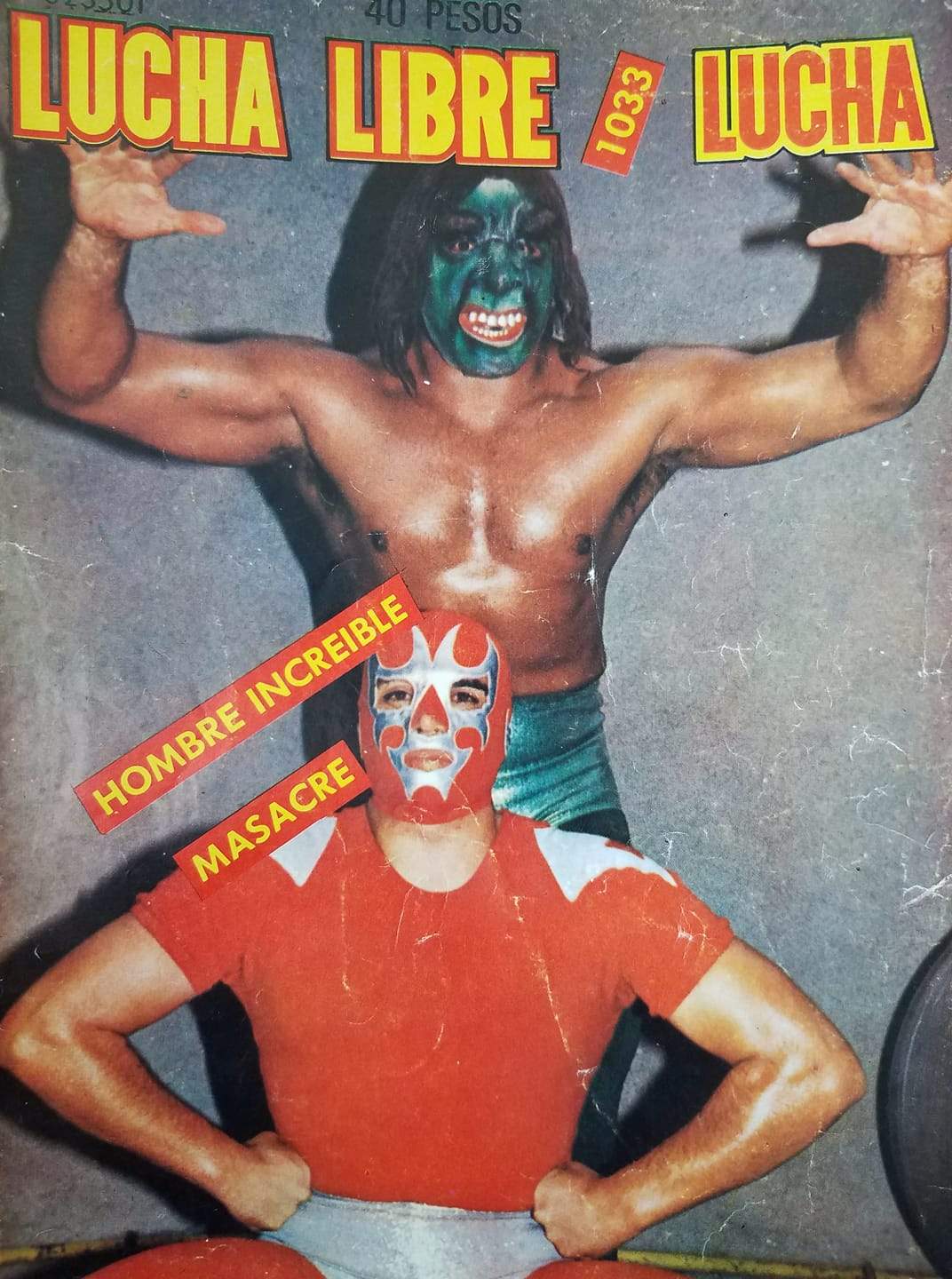 Lucha Libre Volume 1033 Magazine PWcatalog