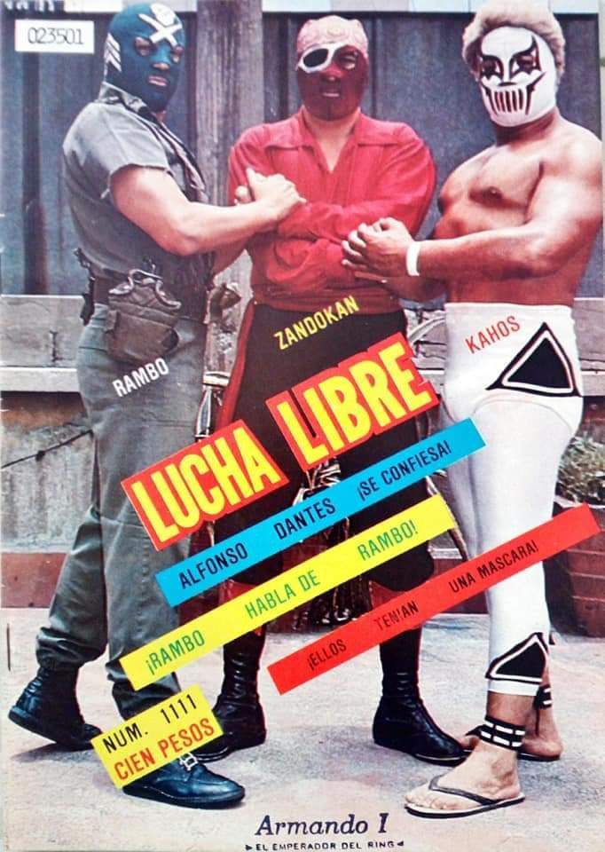 Lucha Libre Volume 1111 Magazine PWcatalog