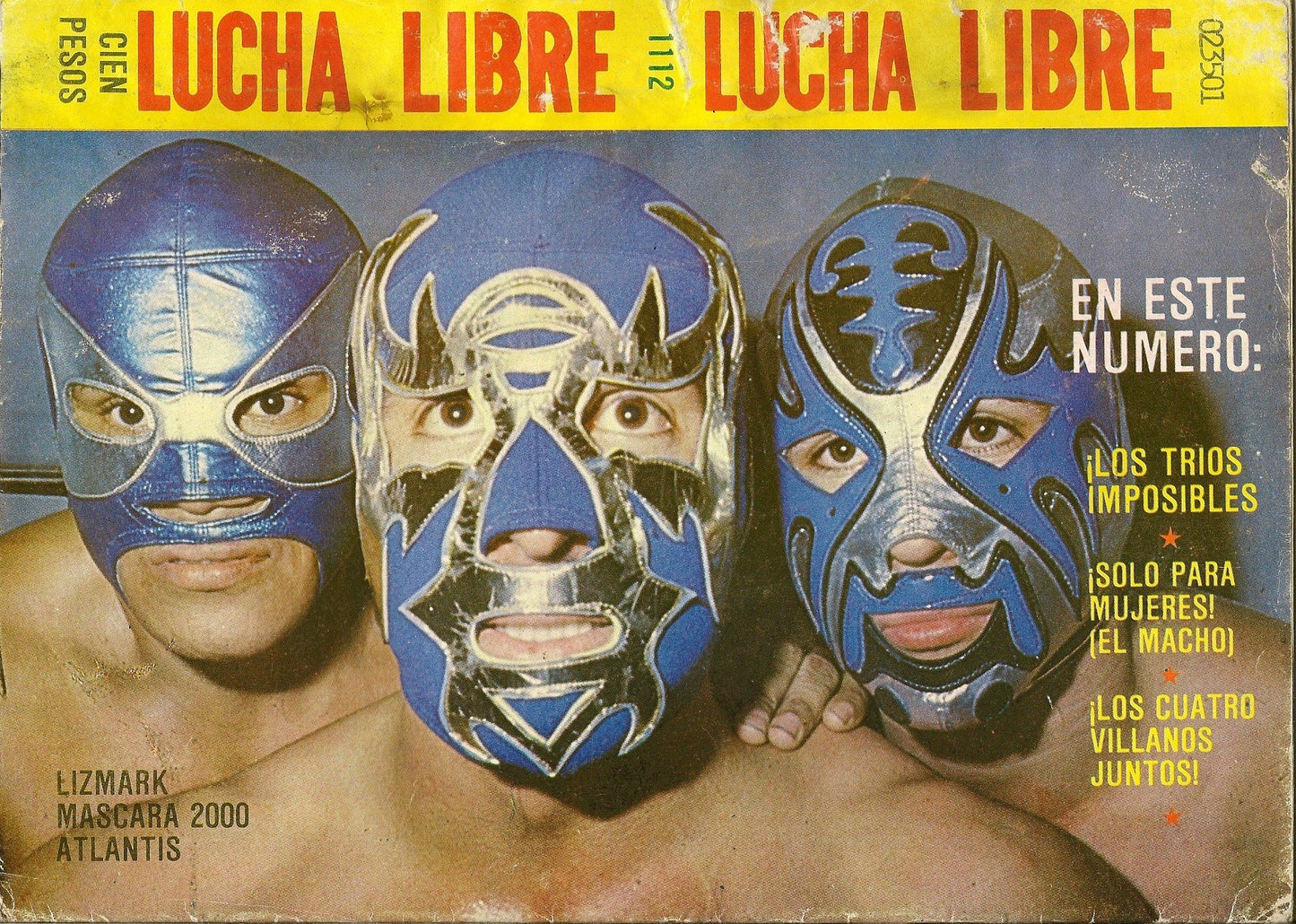 Lucha Libre Volume 1112 Magazine PWcatalog