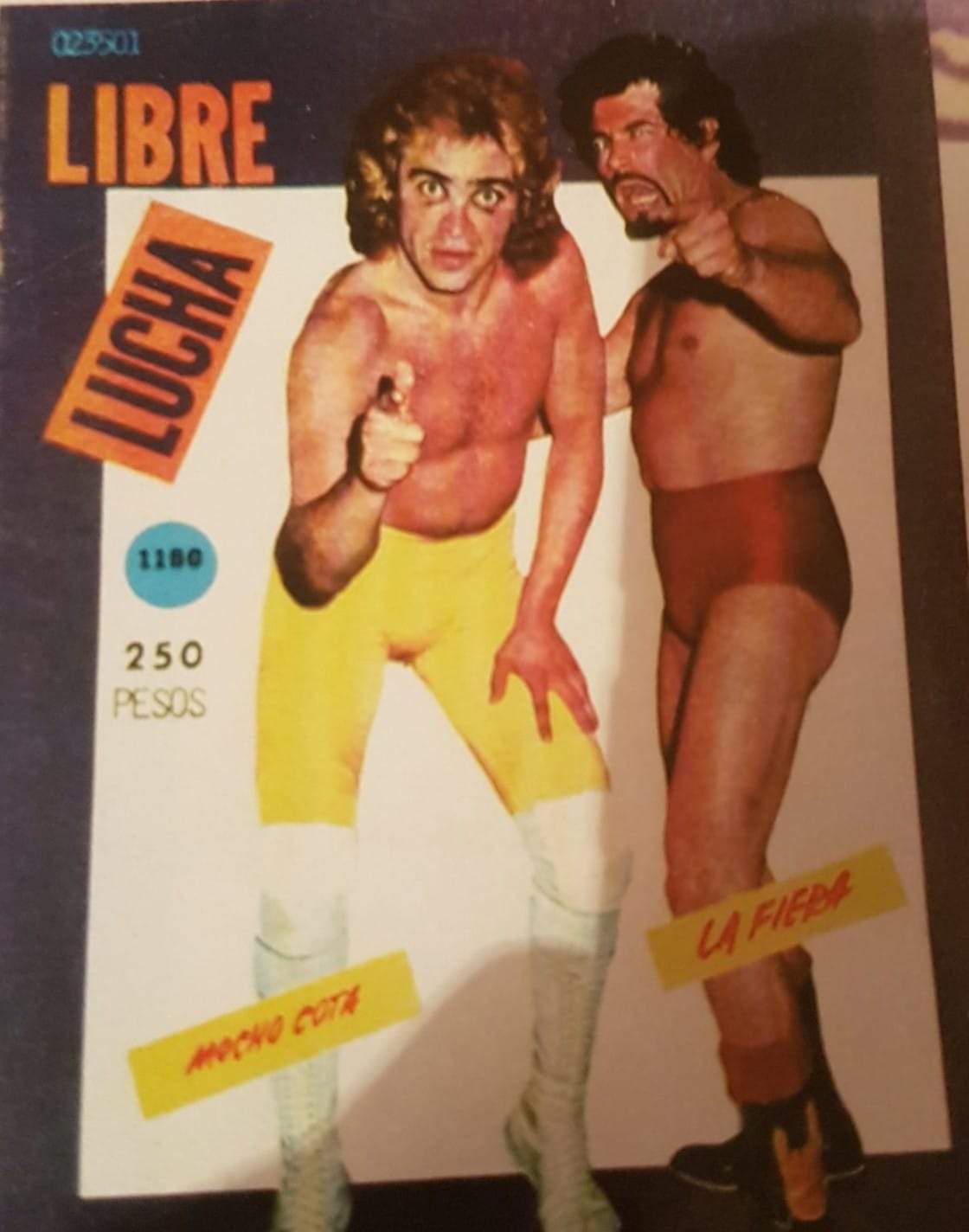 Lucha Libre Volume 1180 Magazine PWcatalog