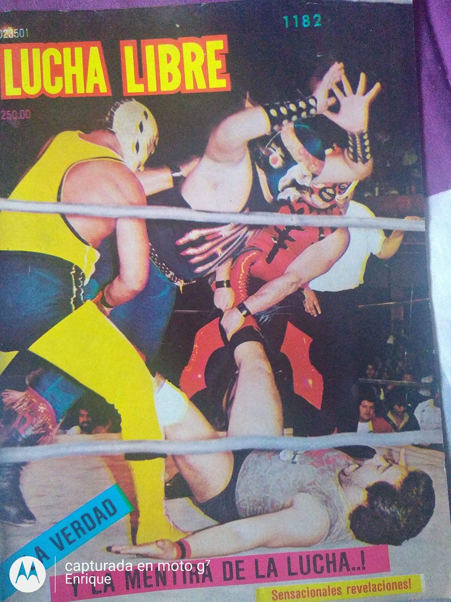 Lucha Libre Volume 1182 Magazine PWcatalog