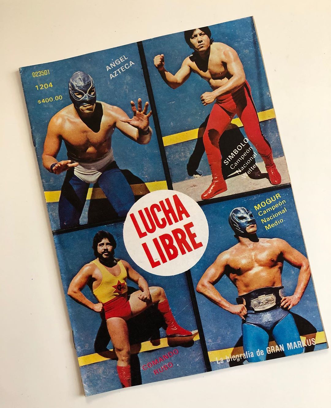 Lucha Libre Volume 1204 Magazine PWcatalog