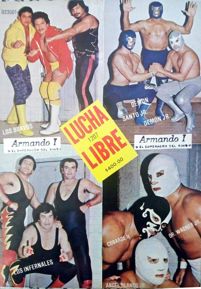 Lucha Libre Volume 1207 Magazine PWcatalog