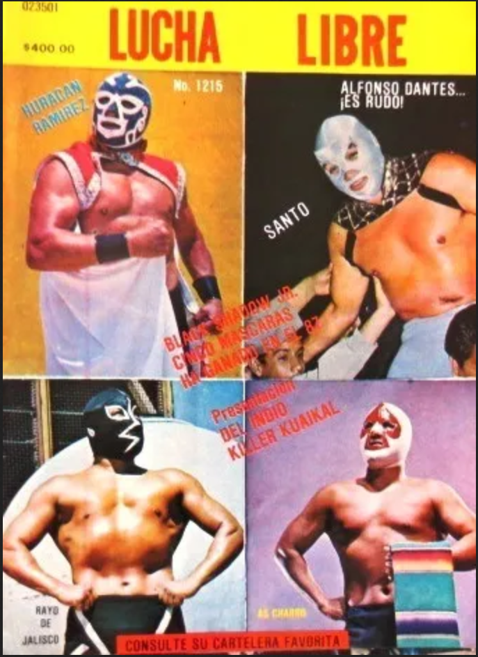 Lucha Libre Volume 1215 Magazine PWcatalog