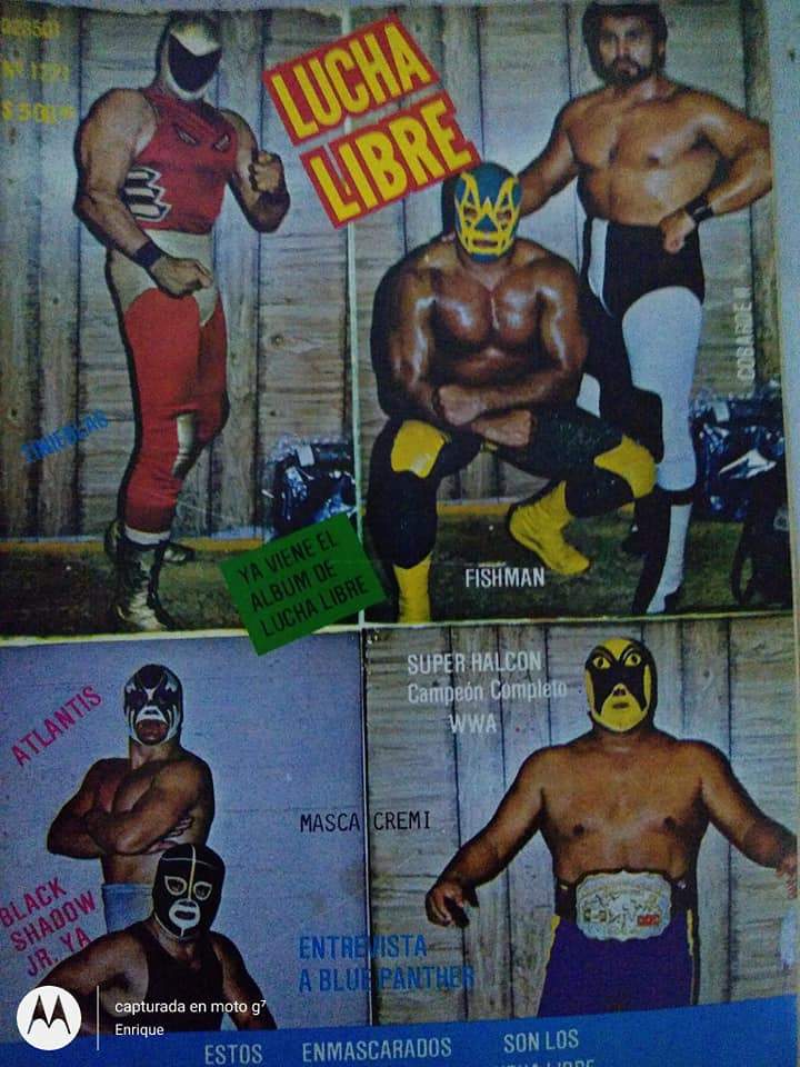 Lucha Libre Volume 1221 Magazine PWcatalog