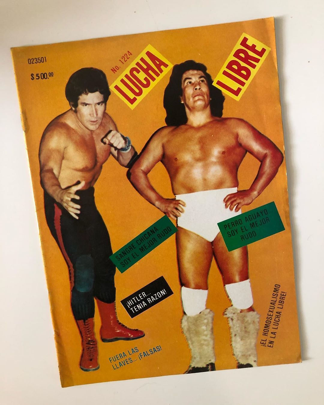 Lucha Libre Volume 1224 Magazine PWcatalog