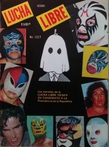 Lucha Libre Volume 1227 Magazine PWcatalog