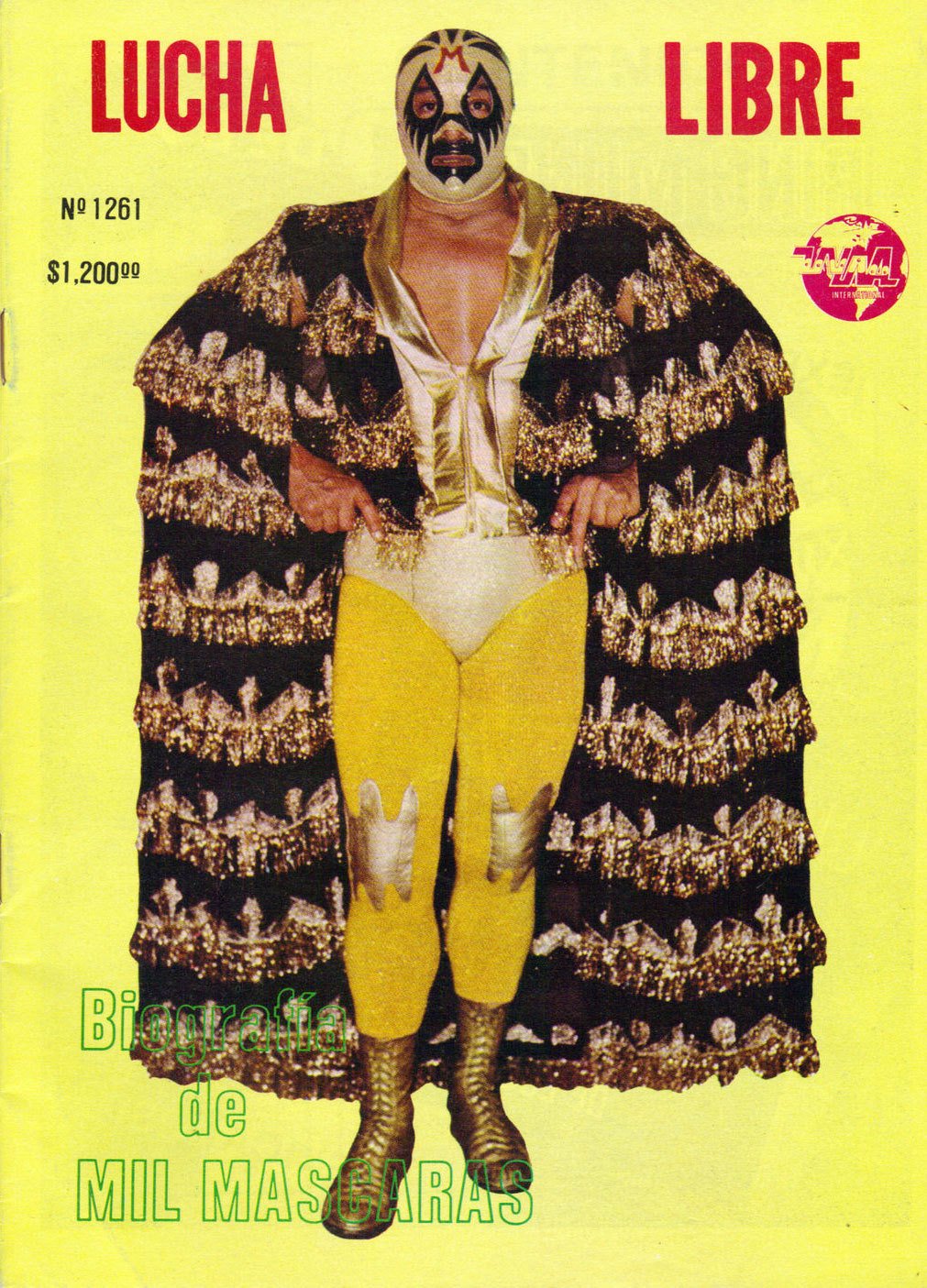 Lucha Libre Volume 1261 Magazine PWcatalog
