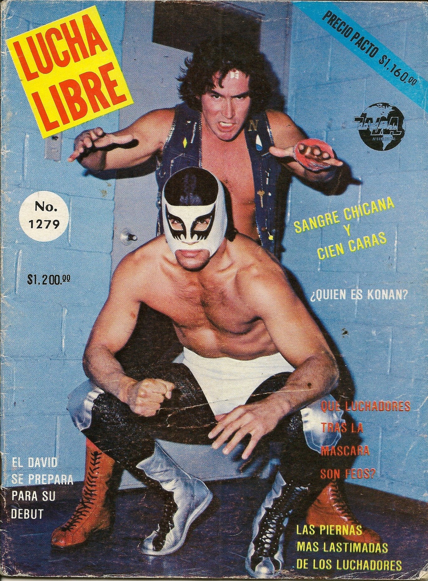 Lucha Libre Volume 1279 Magazine PWcatalog