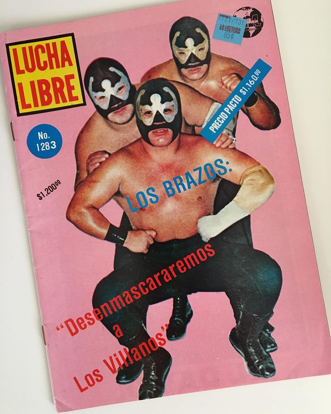 Lucha Libre Volume 1283 Magazine PWcatalog