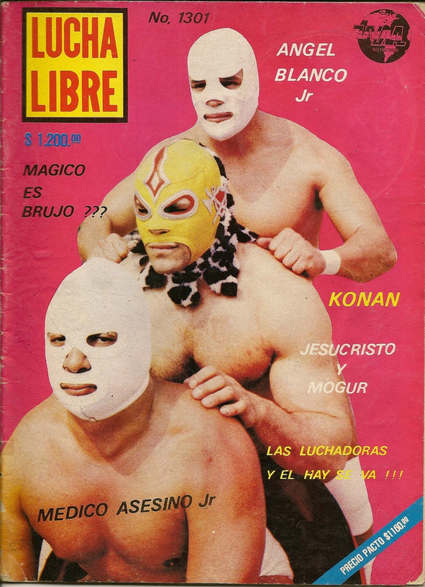 Lucha Libre Volume 1301 Magazine PWcatalog