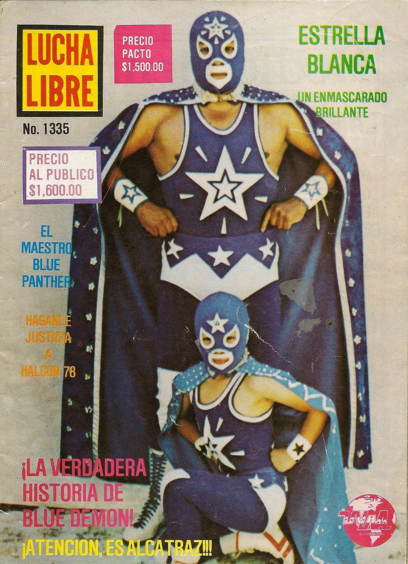 Lucha Libre Volume 1335 Magazine PWcatalog