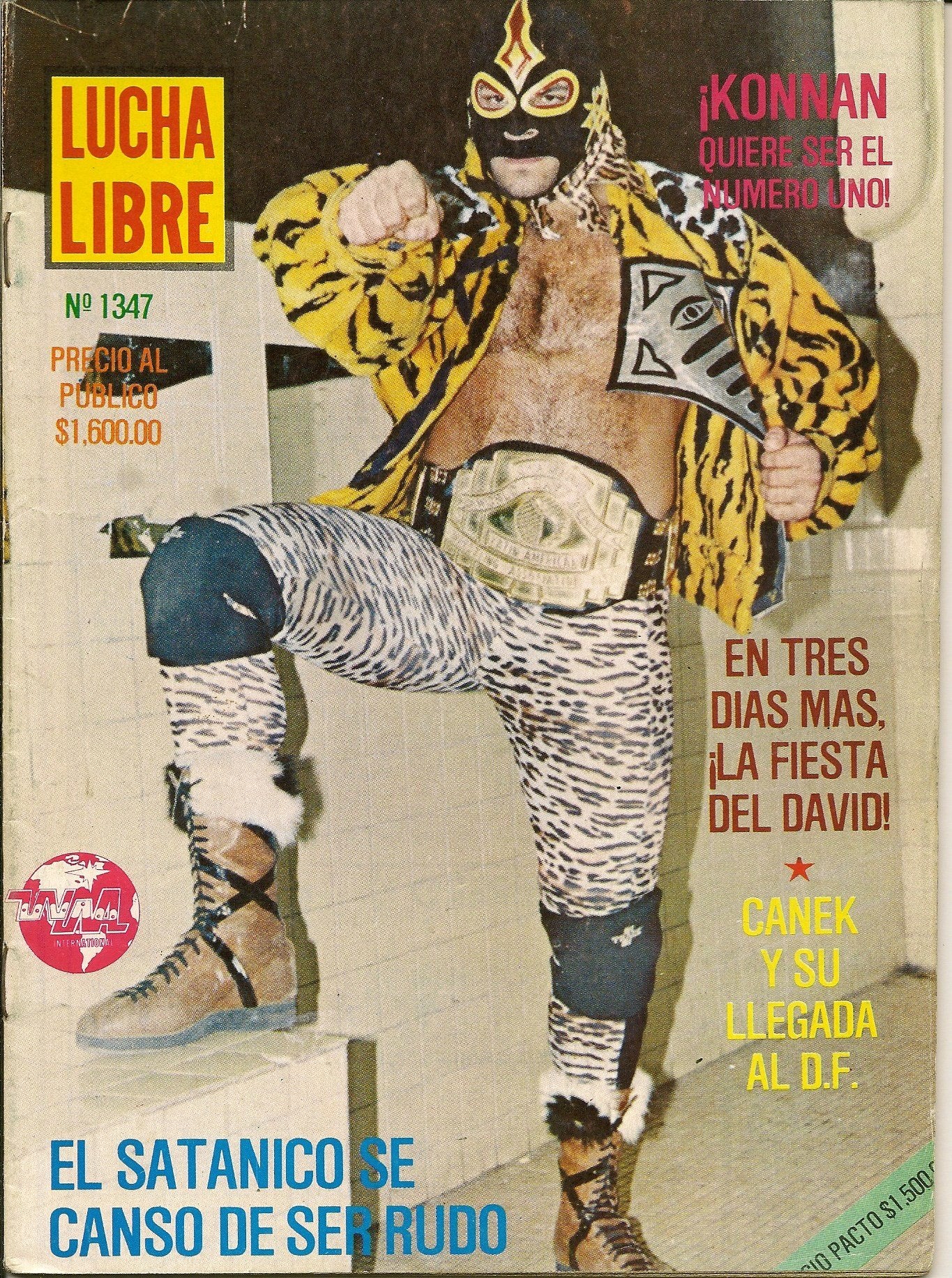 Lucha Libre Volume 1347 Magazine PWcatalog