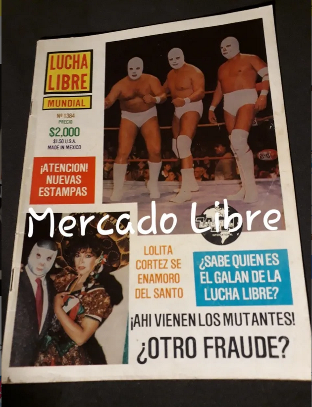 Lucha Libre Volume 1384 Magazine PWcatalog