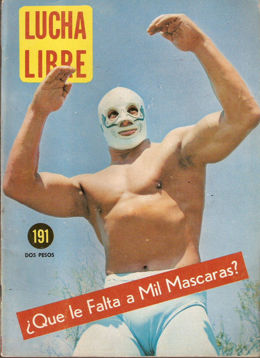 Lucha Libre Volume 191 Magazine PWcatalog