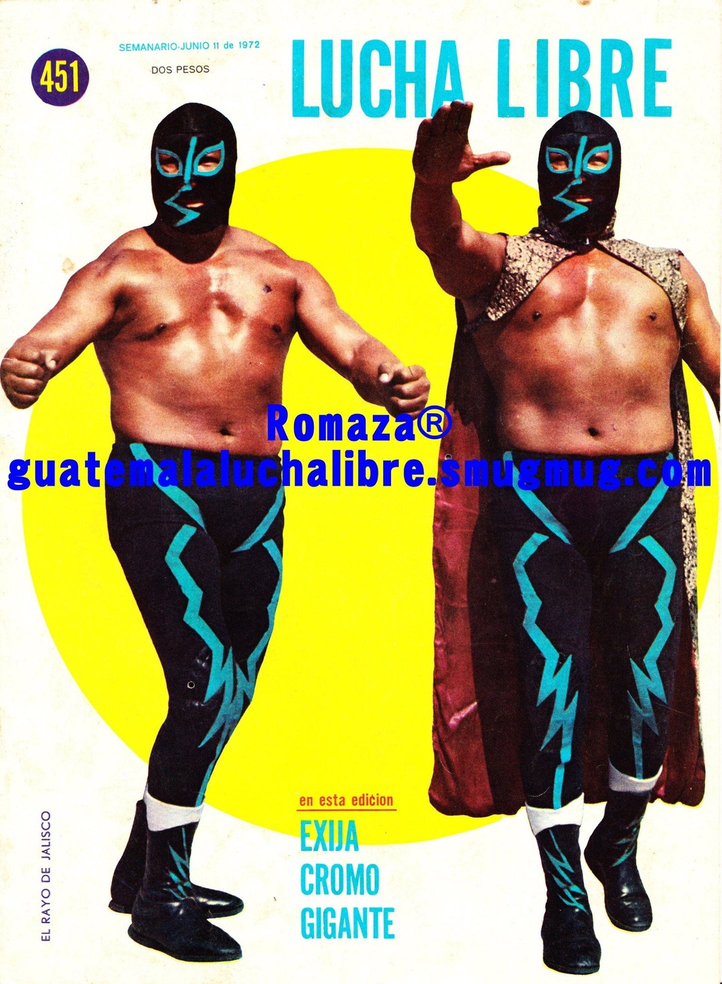 Lucha Libre Volume 451 Magazine PWcatalog