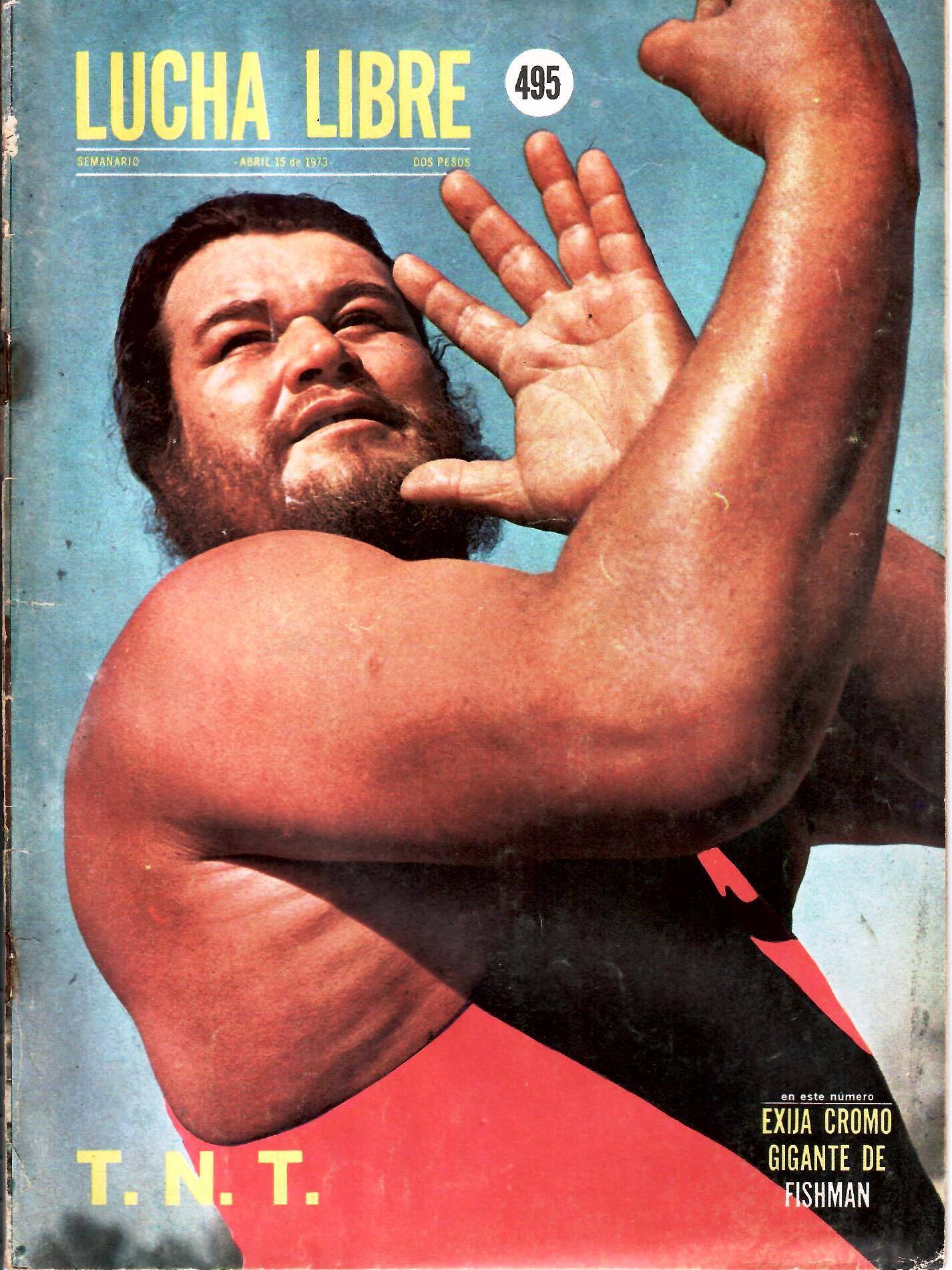 Lucha Libre Volume 495 Magazine PWcatalog