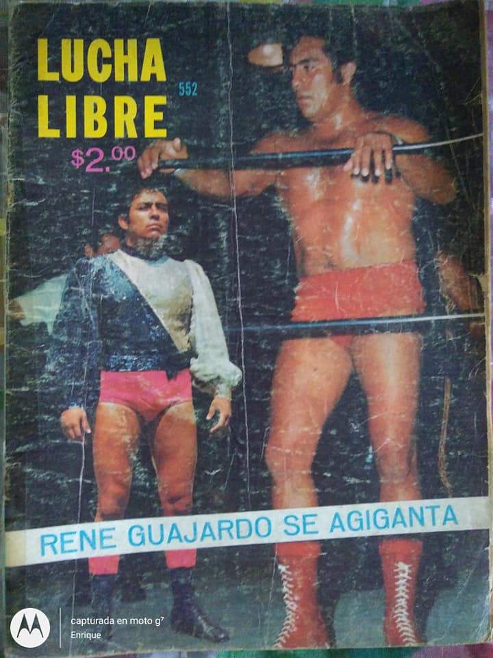 Lucha Libre Volume 552 Magazine PWcatalog