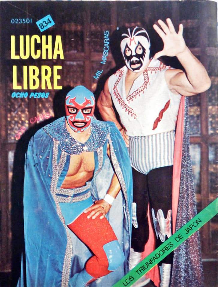 Lucha Libre Volume 834 Magazine PWcatalog