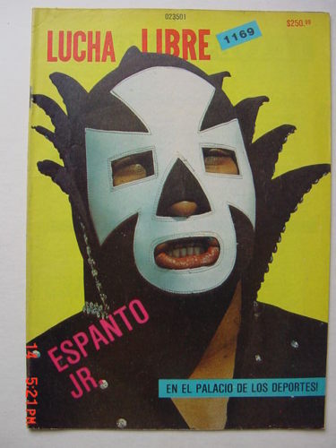 Lucha Libre Mundial Volume 1169 Magazine PWcatalog
