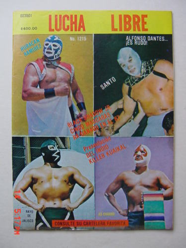 Lucha Libre Mundial Volume 1215 Magazine PWcatalog