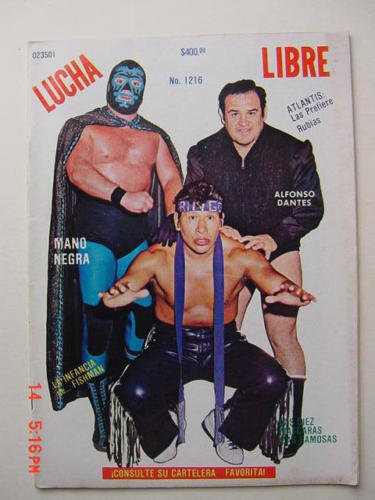 Lucha Libre Mundial Volume 1216 Magazine PWcatalog
