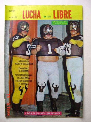 Lucha Libre Mundial Volume 1219 Magazine PWcatalog