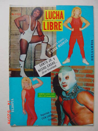 Lucha Libre Mundial Volume 1220 Magazine PWcatalog