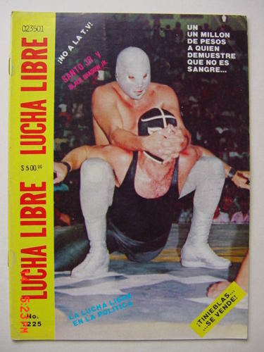 Lucha Libre Mundial Volume 1225 Magazine PWcatalog