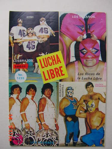 Lucha Libre Mundial Volume 1233 Magazine PWcatalog