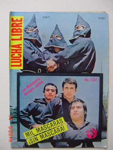 Lucha Libre Mundial Volume 1237 Magazine PWcatalog