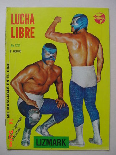 Lucha Libre Mundial Volume 1251 Magazine PWcatalog