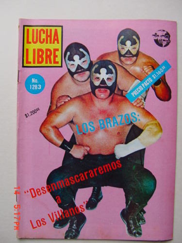 Lucha Libre Mundial Volume 1283 Magazine PWcatalog