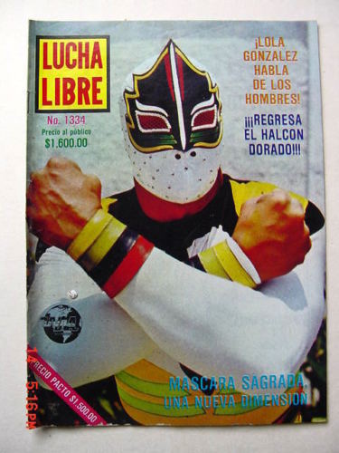 Lucha Libre Mundial Volume 1334 Magazine PWcatalog