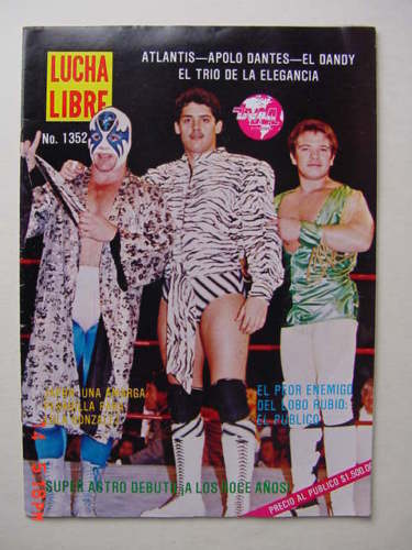 Lucha Libre Mundial Volume 1352 Magazine PWcatalog