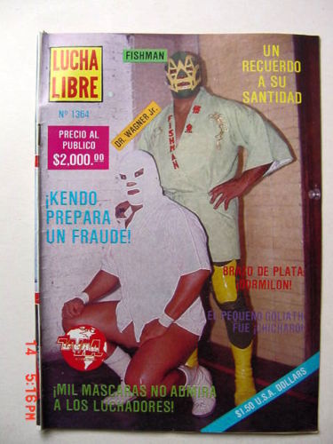 Lucha Libre Mundial Volume 1364 Magazine PWcatalog